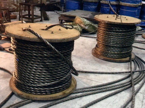 浇铸钢丝绳索具
