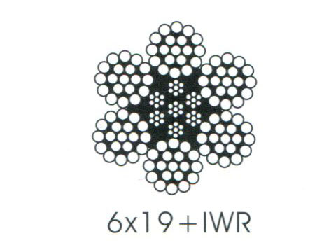 6*19圆股钢丝绳
