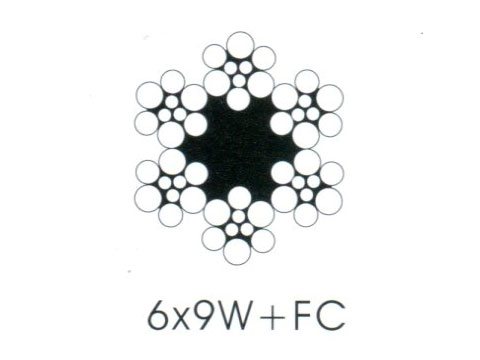 6*7 or 6*9w圆股钢丝绳